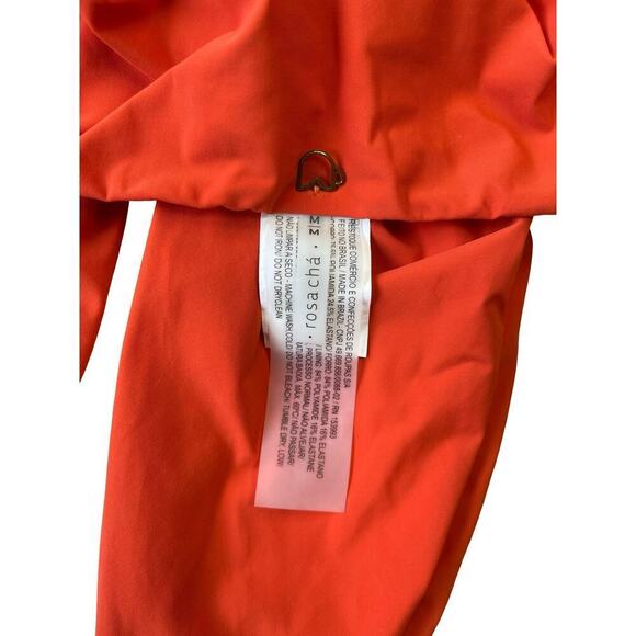 Rosachá Low Plunge Neckline Low Cut Back One Piece Swimsuit - Size Medium - Picture 7 of 10